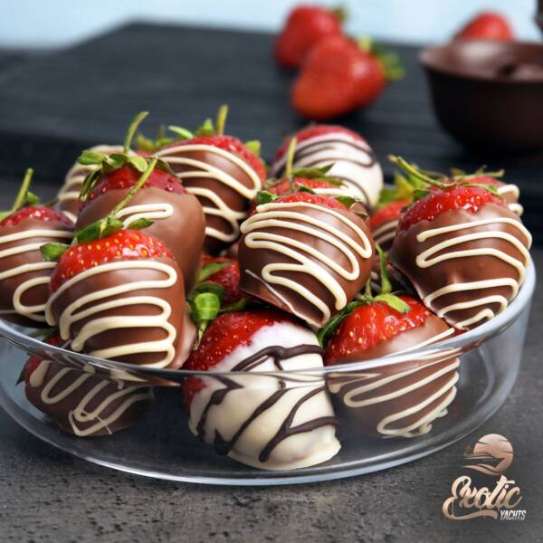 Chocolate Covered Strawberry Platter