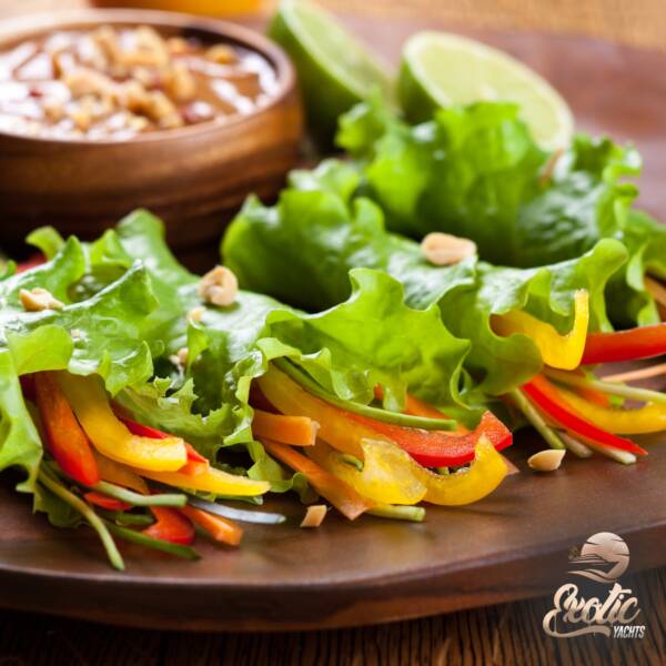 Lettuce Wraps Platter